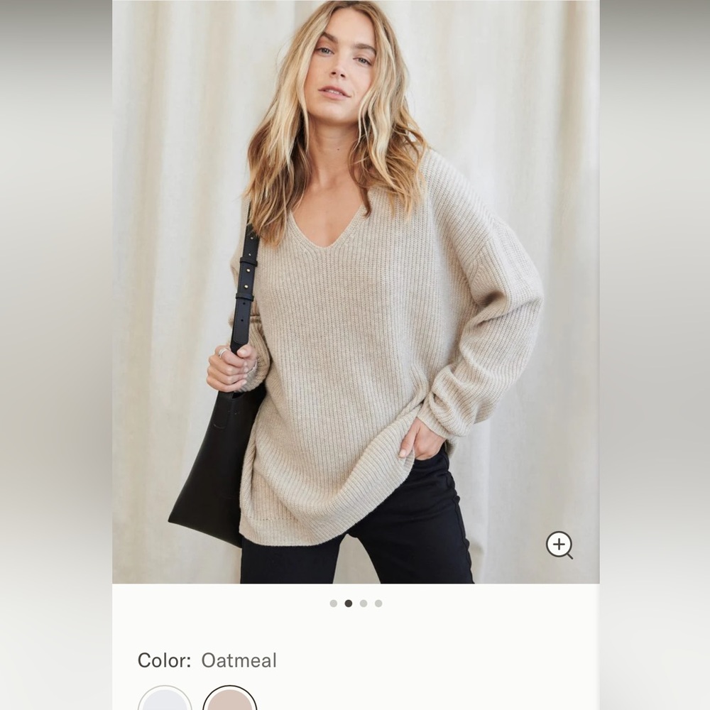 Jenni Kayne Cabin Sweater EUC